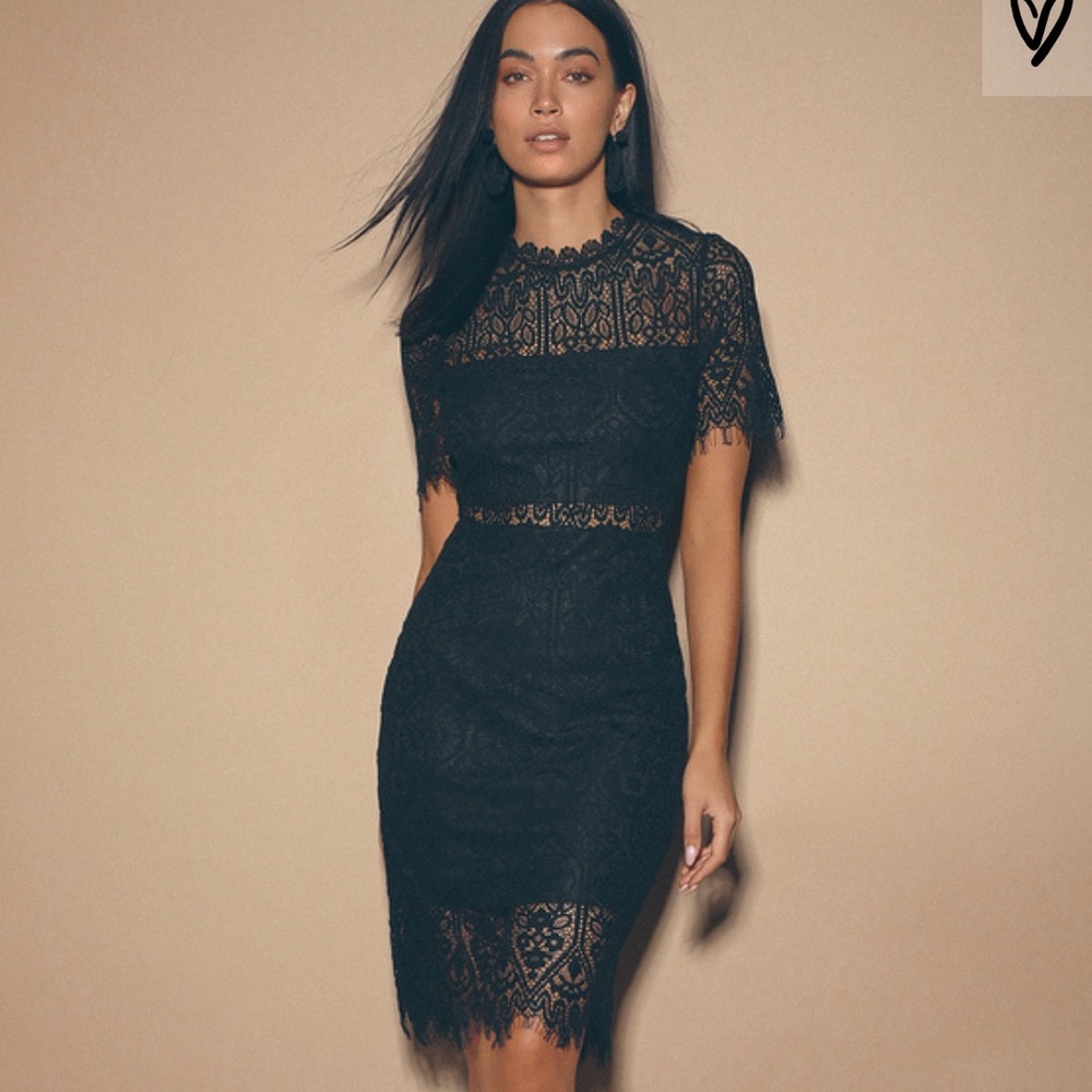 Lulu’s remarkable lace dress